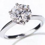 an engagement ring